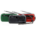 Voyager V1 Solar/Dynamo AM/FM/SW Emergency Radio with Cell Phone Charger and 3-LED Flashlight